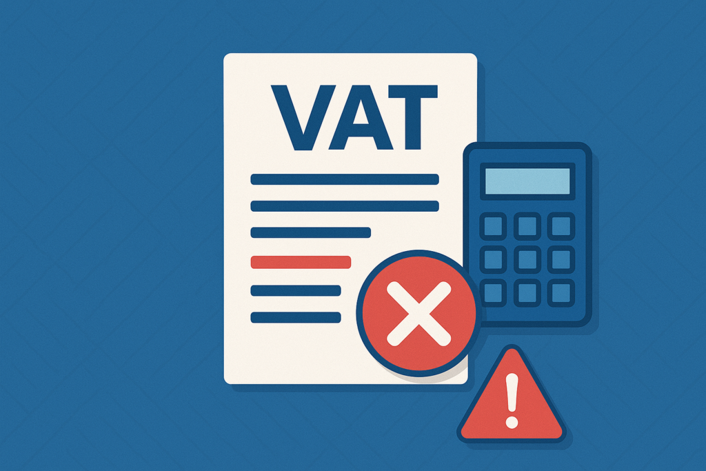 VAT return errors